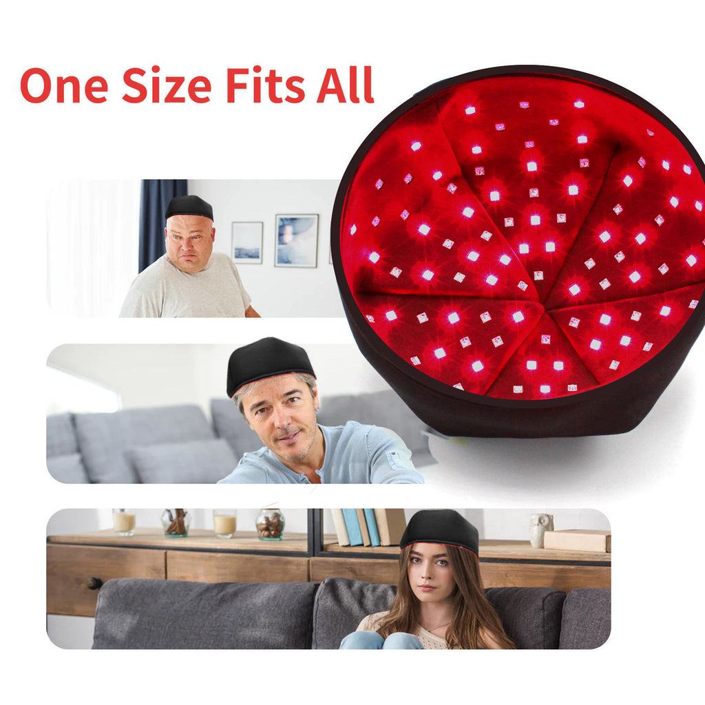 Red Light Therapy Hair Growth Hat, Effective Hair Regrowth and Hair Loss Therapy for Men and Women