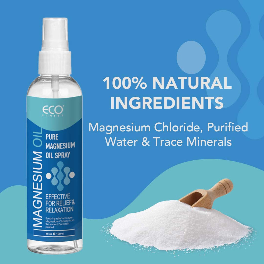 100% Pure & Natural Magnesium Oil Spray Body Spray