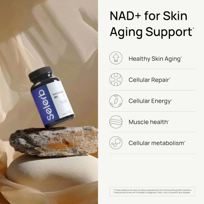 Selerb NAD+ Capsules | Advanced Anti-Aging & Cellular Renewal Formula