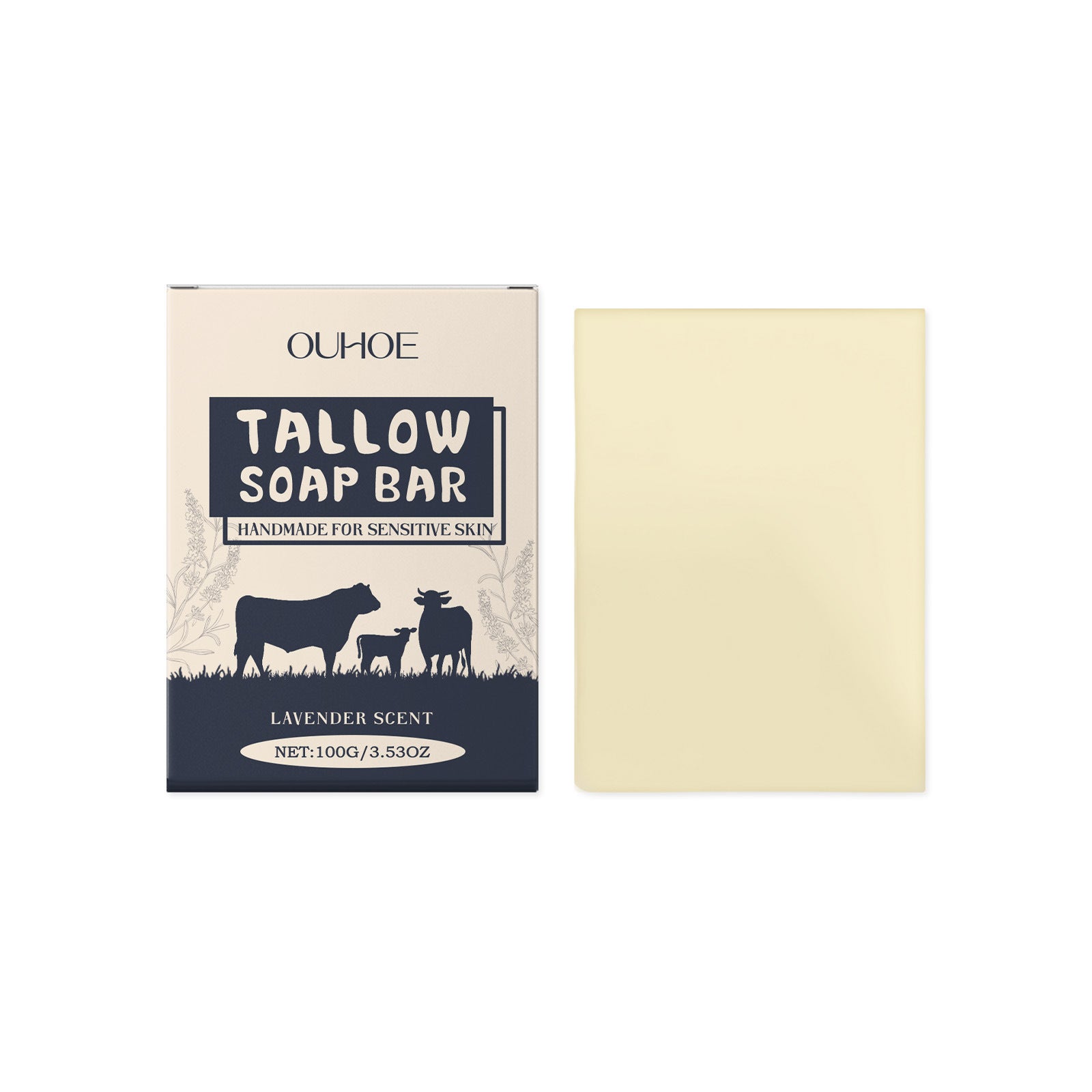 Organic Beef Tallow Moisturizing Soap