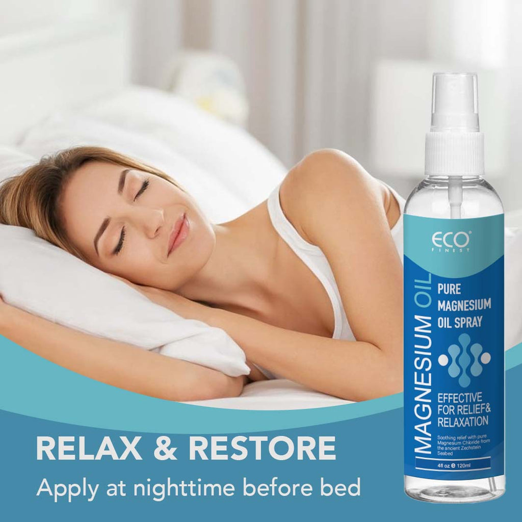 100% Pure & Natural Magnesium Oil Spray Body Spray
