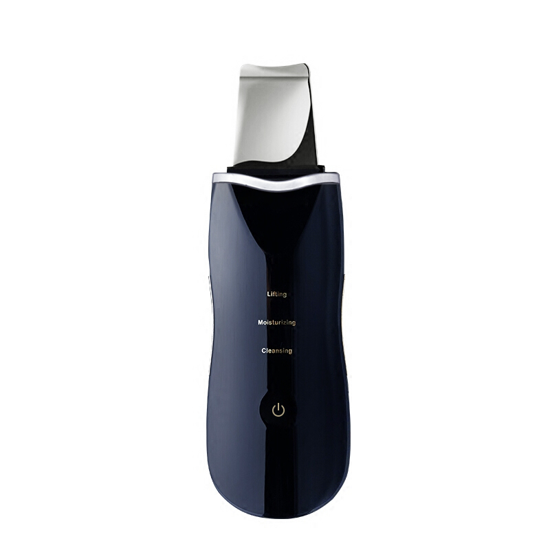 Ultrasonic Skin Spatula Face Blackhead Remover Scraper for Deep Cleansing, Portable and Rechargeable Pore Scrubber