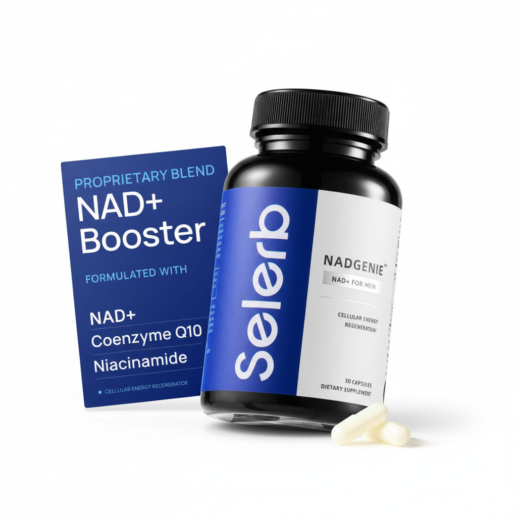 Selerb NAD+ Capsules | Advanced Anti-Aging & Cellular Renewal Formula