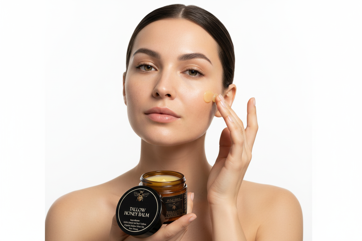 Lavender Honey Tallow Balm Advertisement - Luxury